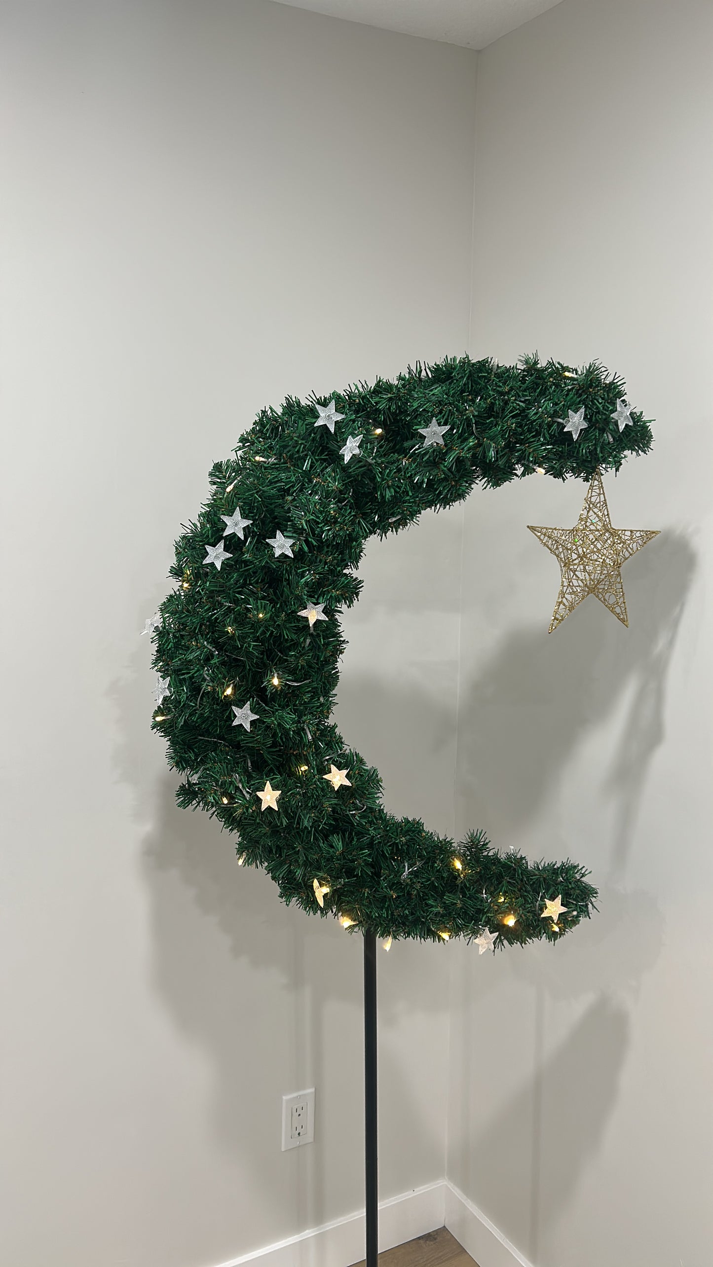 Ramadan decoration Moon trees